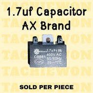 1.7uf Capacitor AX Brand for Electric Fan