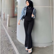 Flare Pants - Highwaist Flare Pants - Highwaist Culotte Cutbray Women