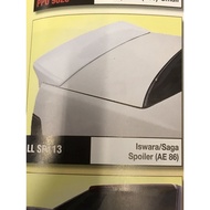 ISWARA /SAGA SPOILER (AE86)FIBER