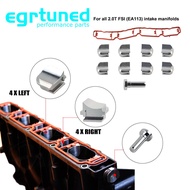 Free shipping High Quality intake manifold Runner Flap Delete Swirl Flap Flaps Gasket for Audi VW EA