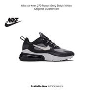 Nike Air Max 270 React'Grey Black White' Shoes Original