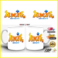 ◱ ◇ ▬ Axie Infinity White Glossy Mug I 11oz Mug I High Quality Prints I Axie Infinity