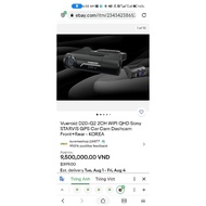 cam hành trình Vueroid D20-Q2 2CH WIFI QHD Sony STARVIS GPS Car Cam Dashcam Front+Rear - KOREA