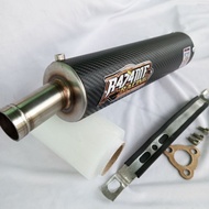 Ninja R RR carbon Exhaust silincer original R474mf racing