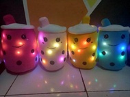 GROSIR BONEKA BOBA L LED MURAH JUMBO SIZE L NYALA/ BONEKA MILK SHAKE VIRAL NYALA JUMBO MURAH/ BONEK