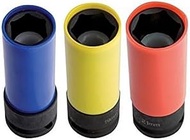 Unior 231/4PL 1/2 Inch Long Machine Socket with PVC Protective Cover 17 × 130 mm