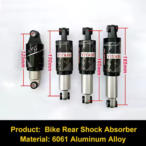 Bike Rear Shock Absorber Rockshox Spring Suspension Amortiguador Bold MTB Electric Bike Scooter Rock