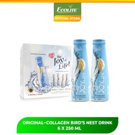 new Ecolite Collagen Bird’s Nest Drink- Original 益康牌胶原蛋白燕窝饮 (250ml x 6 btls)