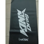 King drag motorcycle seat leather sheet