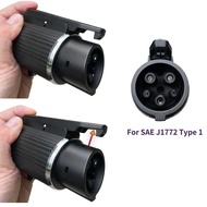 For Tesla To SAE J1772 Type 1 EV Adapter 250V 60A Max. Female To Male Charging Adaptor Converter Acc
