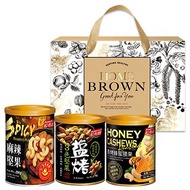 【紅布朗】風味三重奏禮盒(麻辣+3色+蜂蜜)端午節禮盒推薦