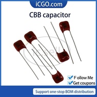 10Pcs CBB capacitor 224J 0.22UF 754J 0.75UF 155J 1.5UF 400V 1000V CBB21 Metallized Polypropylene Film Capacitor