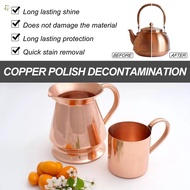 Copper and Brass Polish Cleaner Harmless Non-abrasive Metal Polish Cleaner