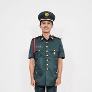 Outpost Bush Jacket No.2 Pegawai Lelaki Kadet Remaja Sekolah (KRS) - Tanpa Aksesori