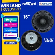 Konzert by Winland 15inch Professional Instrumental Speaker Audio PA Woofer-300W max (1PC) KPA-1530