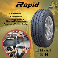 TAYARGO New Car Tyre 165 14 Tayar Van China Rapid Tyre Car Tayar Van Murah Tayar 14 Van Tyre