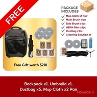 Airbot Robot Vacuum X40 Master 15000Pa Smart Robotic Vacuum and Mop Auto Dock Station