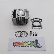 เสื้อสูบ เวฟ110i ดรีม SUPERCUB ลูกสูบ + แหวนสูบ 50 53 54 56 57 mm เสื้อลูกสูบเดิม ดรีม เวฟ w110i มีป