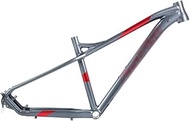 Frame 27.5er Hardtail Mountain Bike Frame 16'' Disc Brake Rigid Frame QR 135mm XC,with Tailhook (Color : Titanium, Size : 27.5x16'')