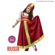 Kostum Rusia- Kostum Internasional-Russia-Baju Negara