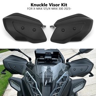 New Knuckle Visor Motorcycle Windproof Handguard Hand Guards Windshield For YAMAHA XMAX125 XMAX300 X-MAX 125 X-Max 300 2023 2024