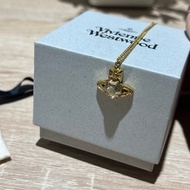 Vivienne Westwood 愛心土星項鍊