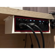 Bracket for Focusrite 4i4 Gen 4 Scarlett Underdesk Table Accessories Mount Holder - A3D