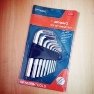 Allen Key set 10pcs MM SIZE