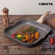 Carote Face GRANIT ANTI Full GRILL PAN NON STICK