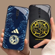 YS-44 Club America HD Glass Casing for OPPO A5 A9 F11 A9X Reno 2F 2Z Pro