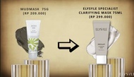 Jafra ELYSYLE Clarifying Mask Royal Mud Mask 75Ml Masker Lumpur Wajah Original