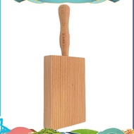 Pasta Making Board, Gnocchi Board, Beech Wood Gnocchi Board Butter Board Dough Scraper for Pasta and