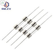 GD 100pcs 5*20mm Axial Glass Ceramic Quick Break 250V With Lead Wire 2/3/5/8/10/12/15/20/30A The Fus