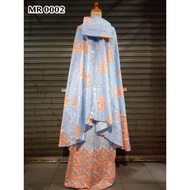 Gf Medan - Rayon Mukena MR0002 - Muslim Women's Mukena - Jumbo Rayon Adult Mukena