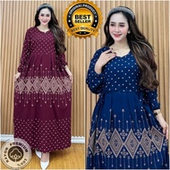 CHIBI LONG SLEEVE PREMIUM RAYON LONG DRESS | ZIPPER BUSUI | LD110 fits maximum weight 65 KG