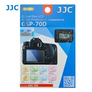 JJC HD Tempered Glass Screen Protector for Canon EOS 90D 70D 80D Camera