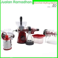 Bismillah.iGOZO 4 IN 1 FOOD PROCESSOR PEMPROSES MAKANAN JUICER ICE CREAM MEAT GRINDER