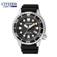 CITIZEN Watch for Men Sports Diving Watch Silicone Luminous Men's Watches BN0150 Eco-Drive Series Black Casual Dial Quartz Watch