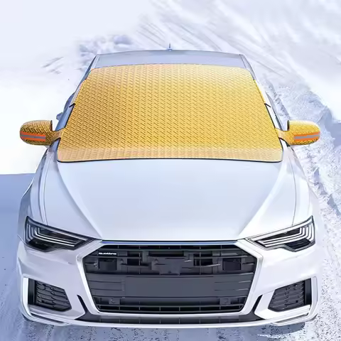Universal Car Front Windshield Cover Automobile Sunshade Cover Winter Ice Frost Guard Sun Shade Prot