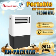 Aconatic แอร์เคลื่อนที่ ขนาด ( 14000 BTU ) Portable Air Conditioner รุ่น AN-PAC14A6