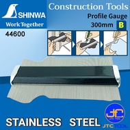 Shinwa เกจคัดลอกรูปทรง มีให้เลือก 3 ขนาด - Profile Gauge 3 Sizes