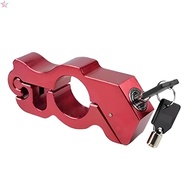 Motorcycle Fork Lock Disc Lock with Alarm Anti-Theft Brake Handle Lock Motorcycle Steering Lock Alum