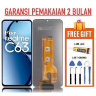 LCD REALME C63 REALME NARZO N63/ REALME C61/ REALME N61/ REALME C65S/ REALME NOTE 60 FULLSET BLACK P