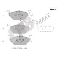 LPB Brake Pad FRonT NA09840VW Polo 9N 1.4 06'-09',Polo 9N 1.6 05'-09' VW Golf V 1.6 FSI/2.0 GTI 05'-