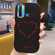 MHKETH Case For Realme 5 5i 5s 6i C3 C3i Personality Love Design Advanced Silicone Phone