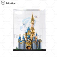 BrickLight™for  ️Lego 43222 Classic Disney Cinderella Castle Dustproof Box Figurine Display Case Cab