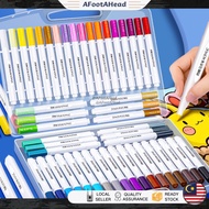80/60/48 Colour Acrylic Paint Marker Pen Waterproof Markerpen Kids Drawing Permanent Watercolor Art 