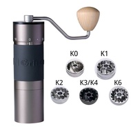 Kingrinder K4/K6 Manual Coffee Grinder 420 Baja Tahan Karat 38Mm/48Mm Burr Grinding Core Portable Pe