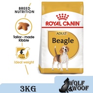 Royal Canin Breed Health Nutrition Beagle Adult 3kg Dry Dog Food