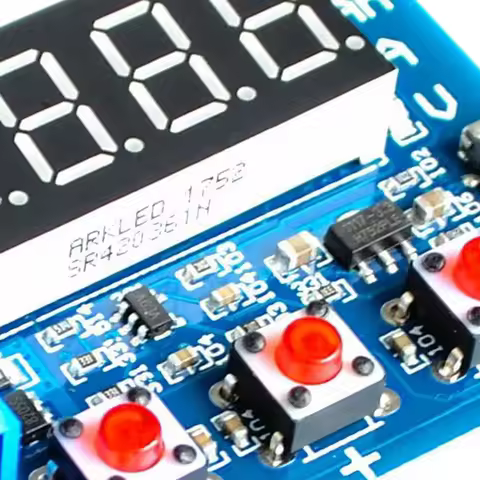 ZB2L3 18650 Lithium Battery Power Supply Test LED Digital Display Discharge Tester Analyzer DC4.5-6V